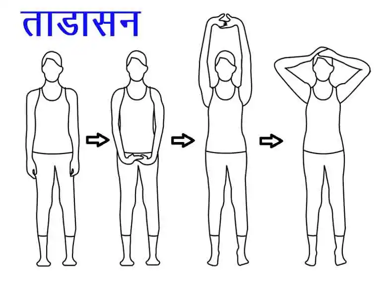  ताड़ासन (Mountain Pose)