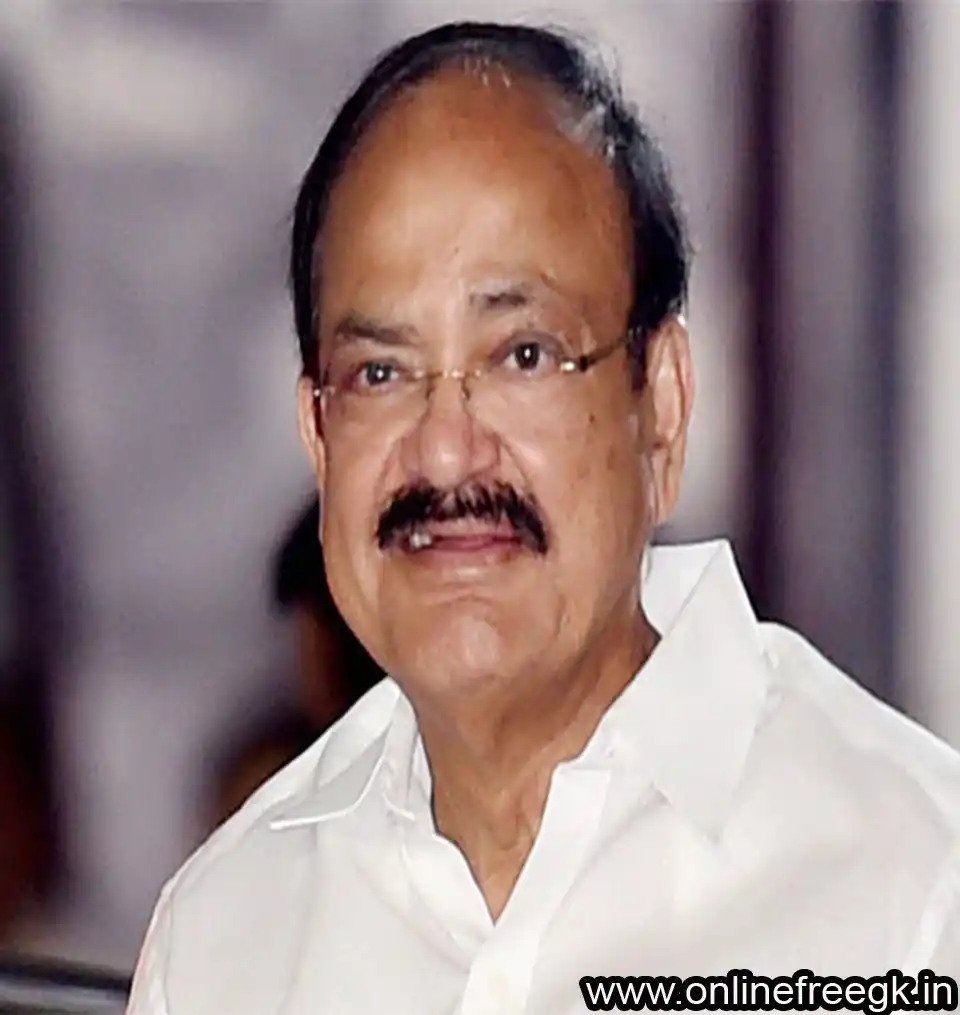 एम. वेंकैया नायडू (2017–2022)