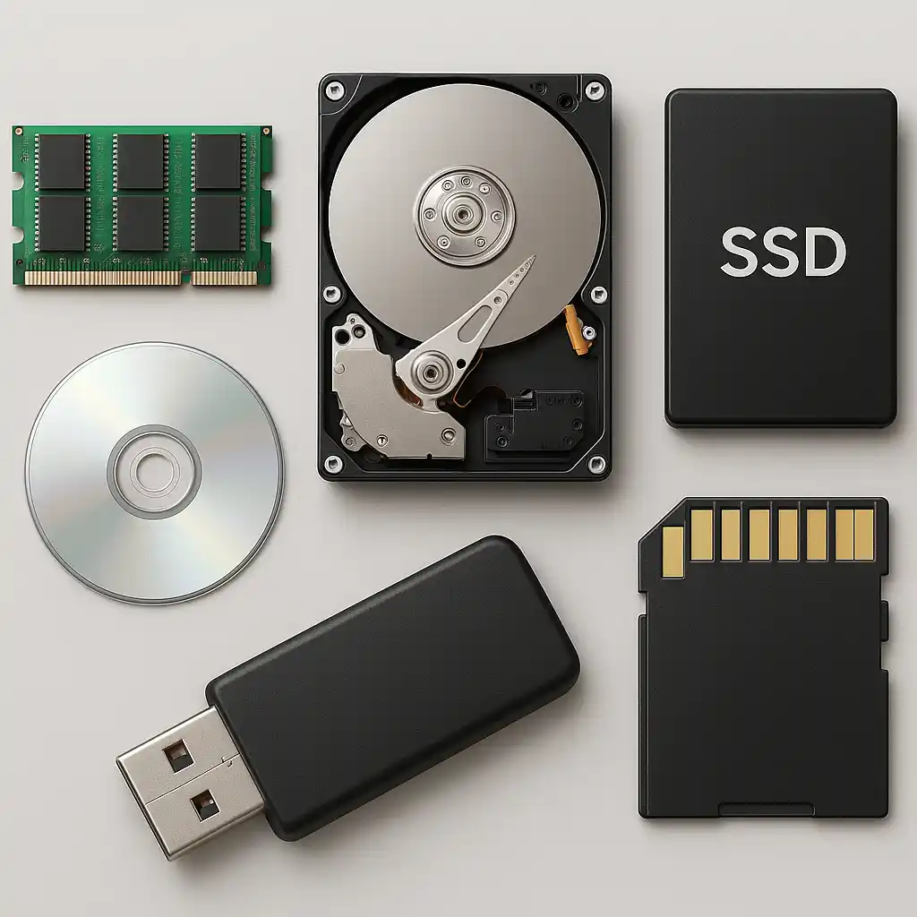 स्टोरेज डिवाइस (Storage Devices)