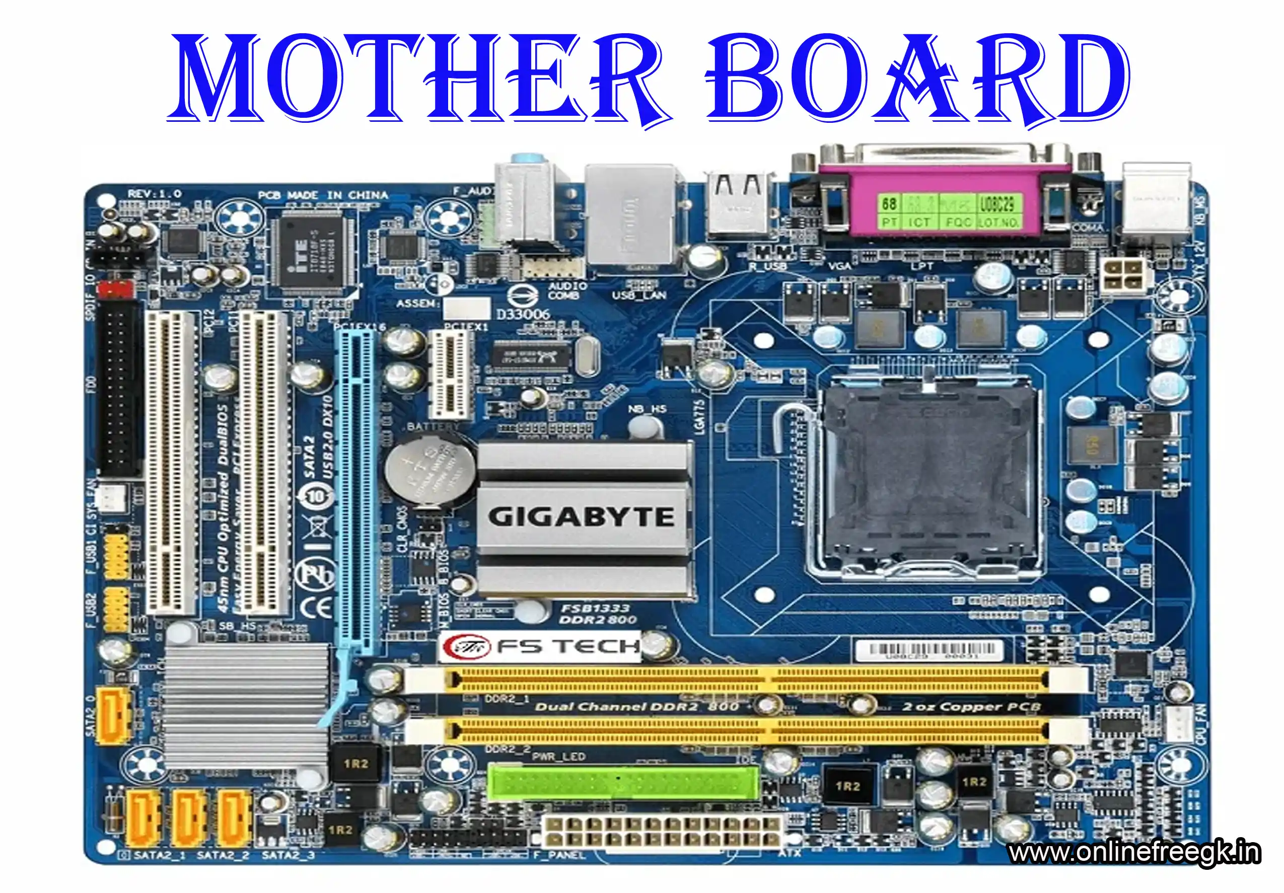 मदरबोर्ड (Motherboard)