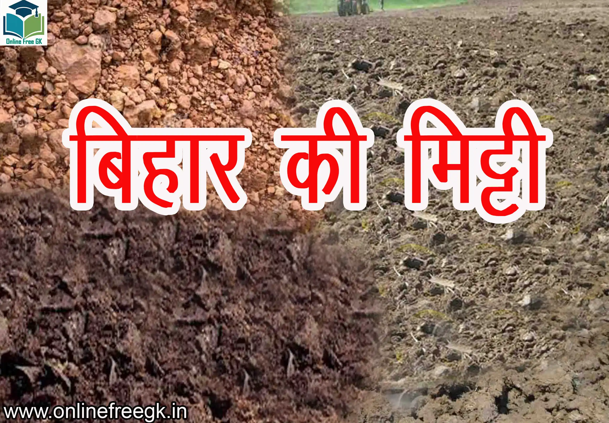 बिहार की मिट्टी के प्रकार आर्थिक महत्त्व | Bihar Soil in Hindi